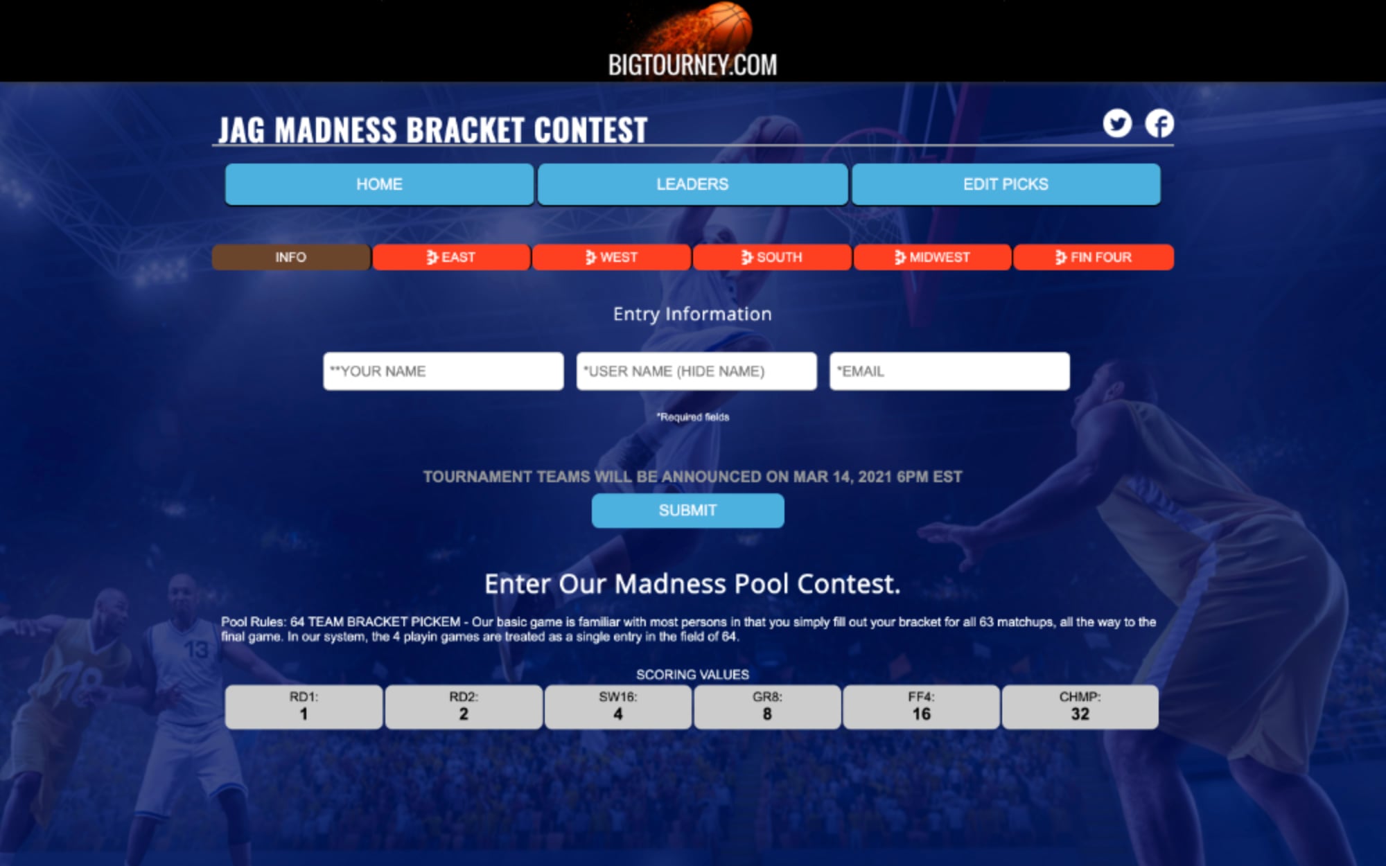 Pay To Play Ncaa Brackets